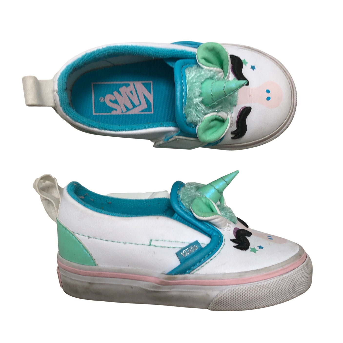 Unisex Vans - Loafers, size 22 - White (1)