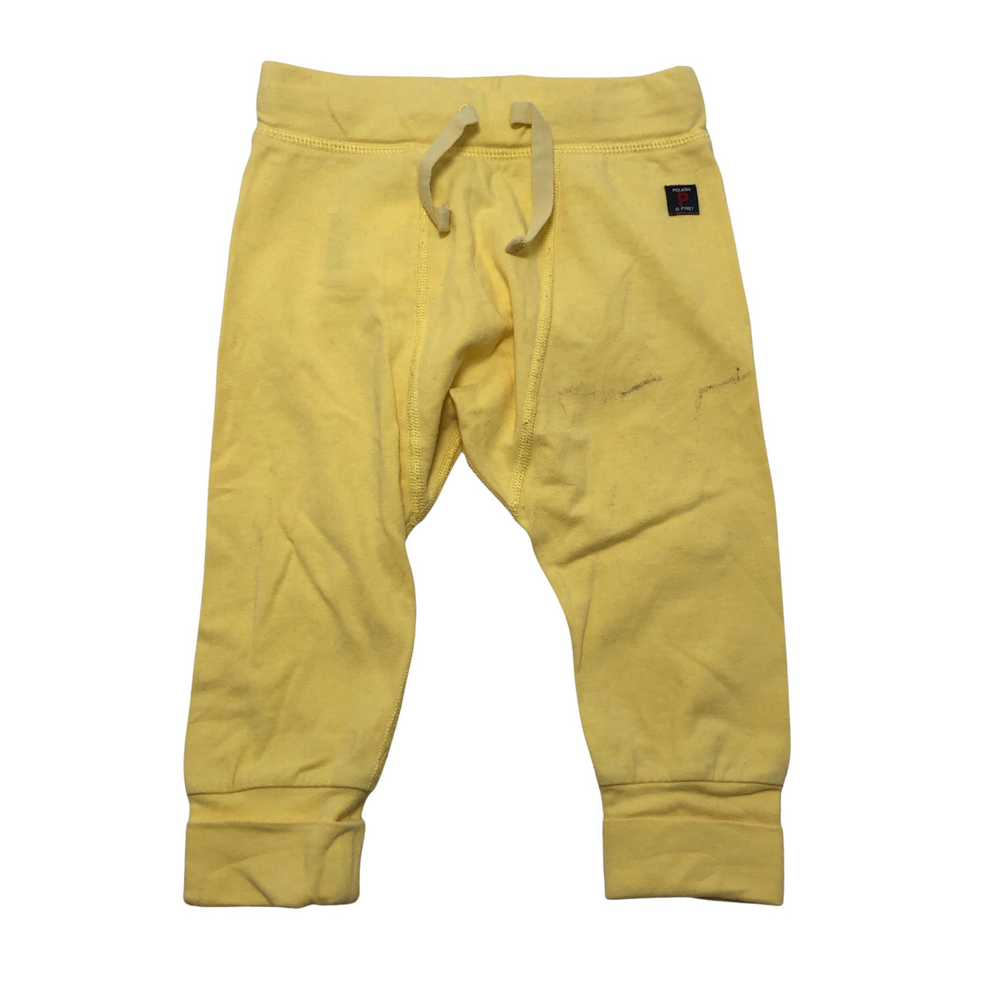 Unisex Polarn O. Pyret - Leggings, size 62 - 68 - Yellow (1)