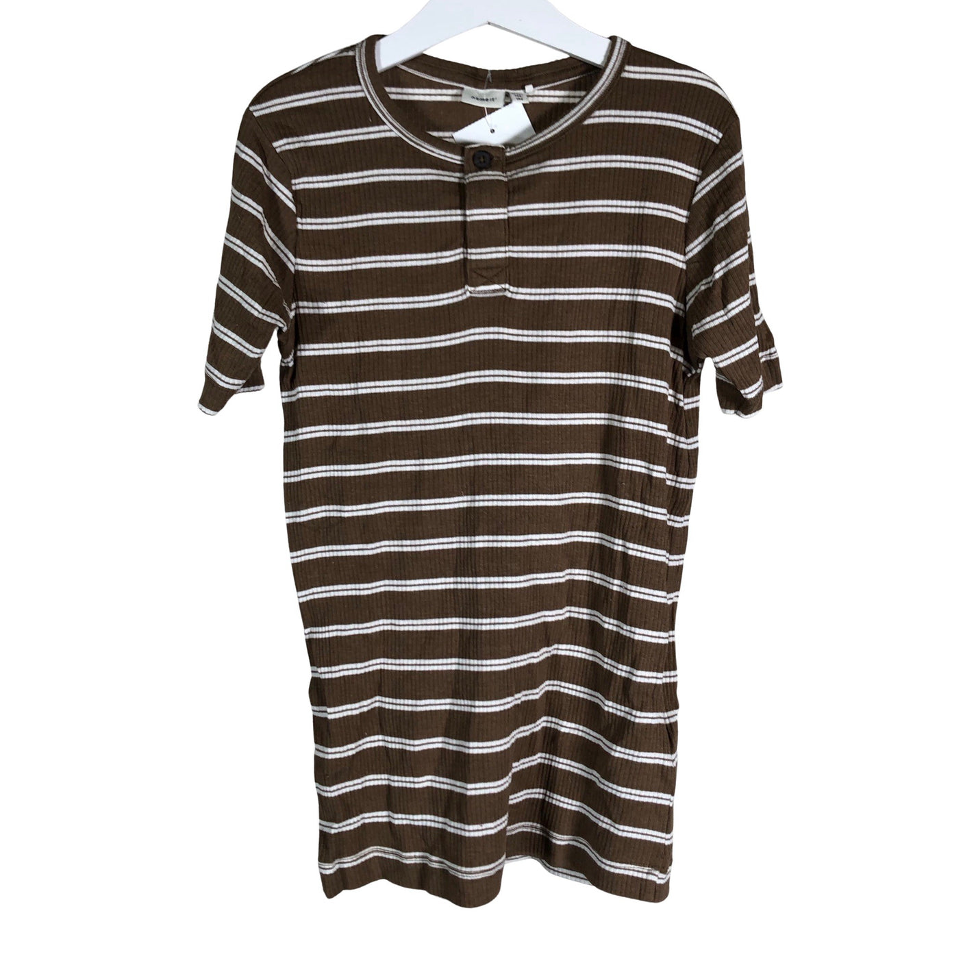 Unisex Name It - T-shirt, size 146 - 152 - Brown (1)