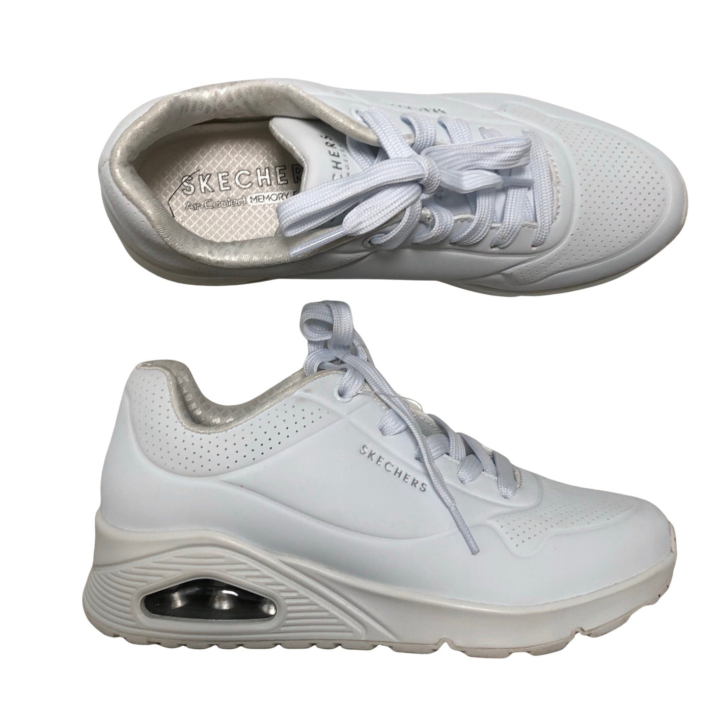 Unisex Skechers - Casual sneakers, size 37 - White (1)
