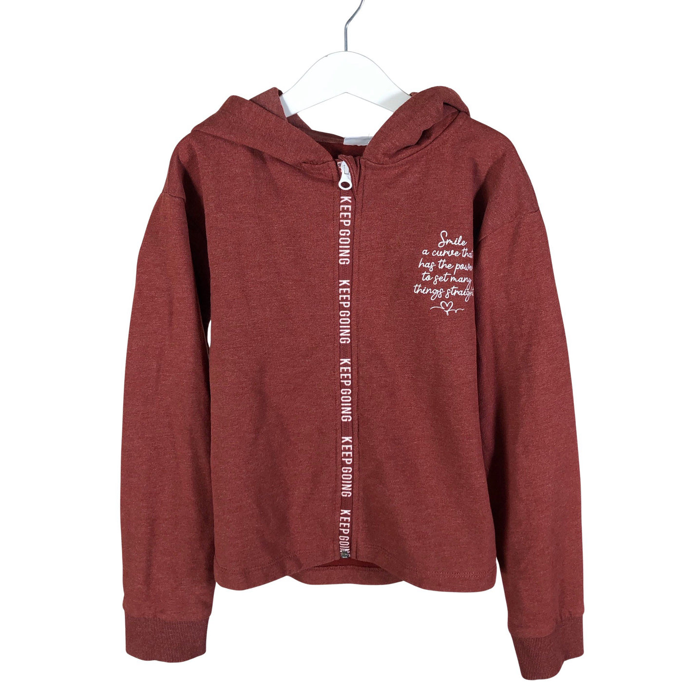 Unisex Name It - Hoodie, size 134 - 140 - Brown (1)