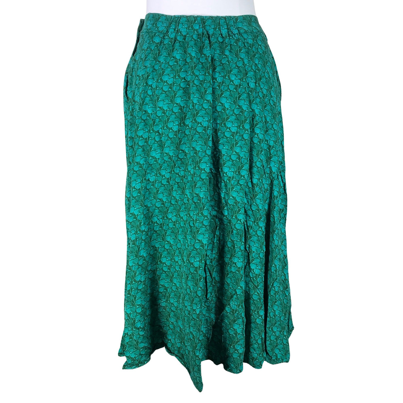 Unisex Nouki - Fabric skirt, size 36 - Green (2)