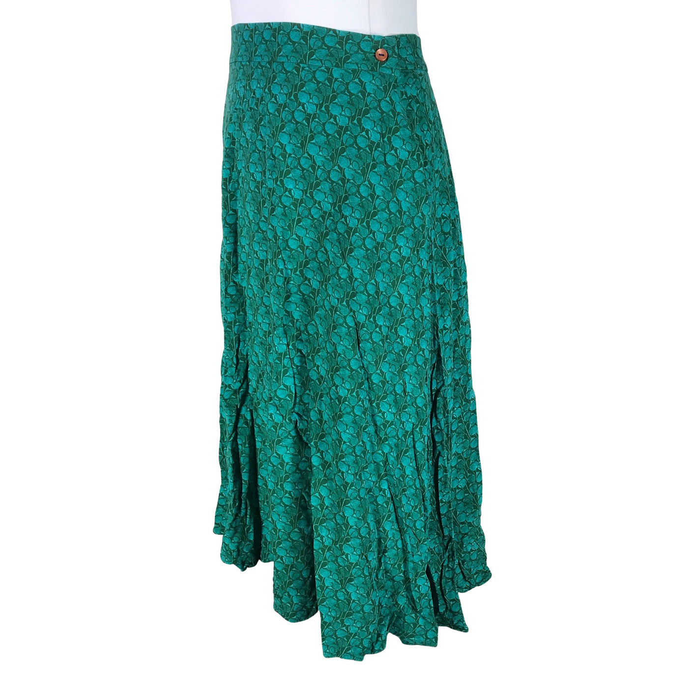 Unisex Nouki - Fabric skirt, size 36 - Green (3)