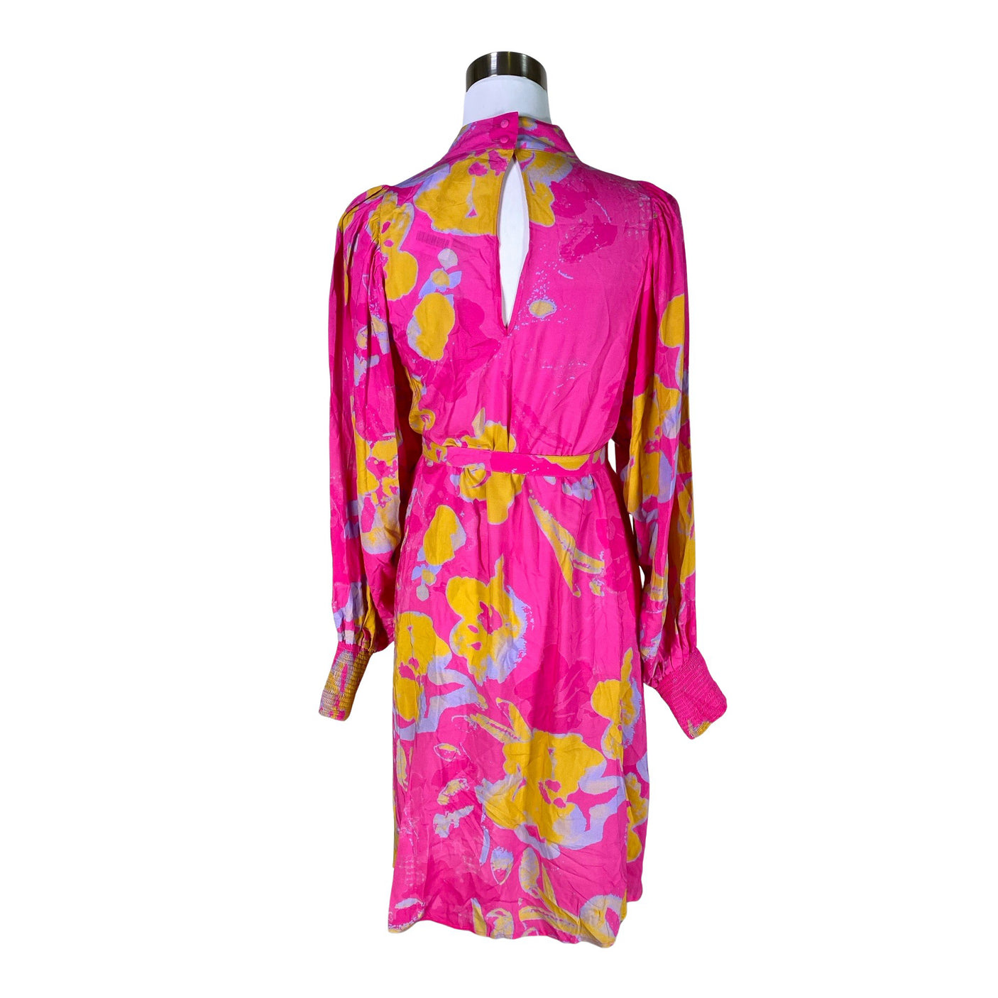 Unisex Kaiko - Schiffon dress, size 36 - Pink (2)