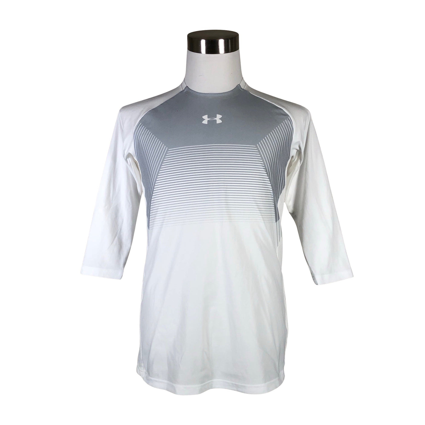 Unisex Under Armour - Sports shirt, long sleeve, size M - White (1)