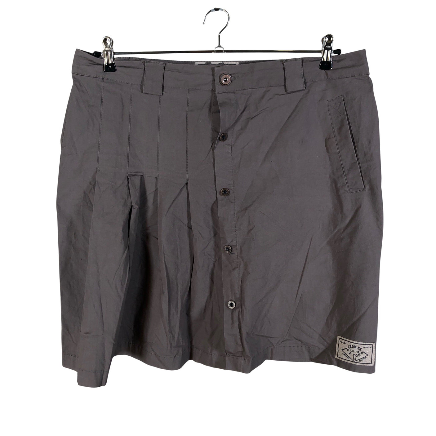 Unisex Torstai - Fabric skirt, size 44 - Brown (1)