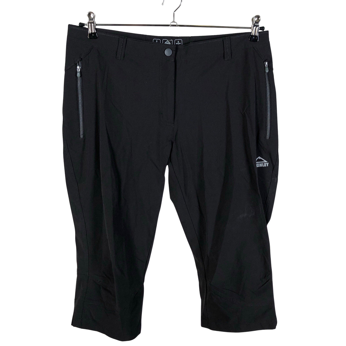 Unisex McKinley - Sports capri pants, size 42 - Black (1)