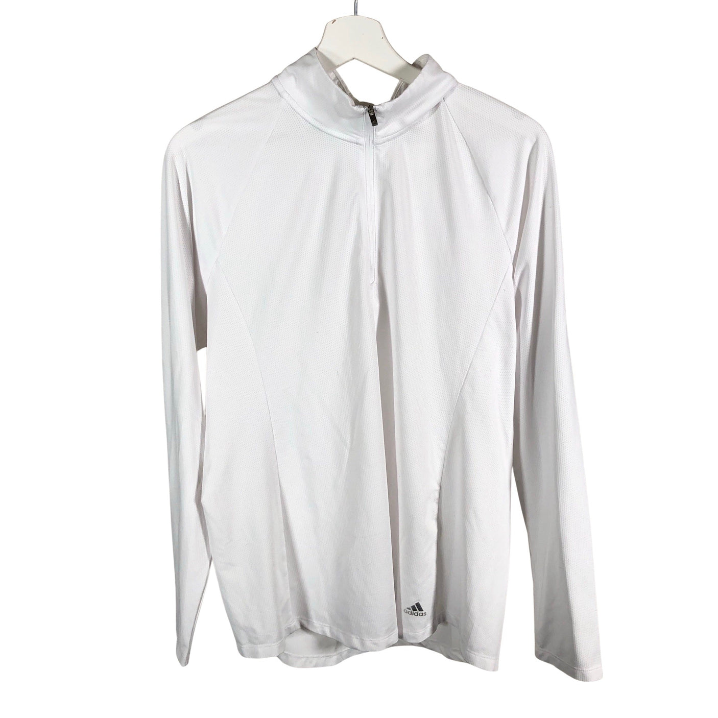 Unisex Adidas - Sports shirt, long sleeve, size 42 - White (1)