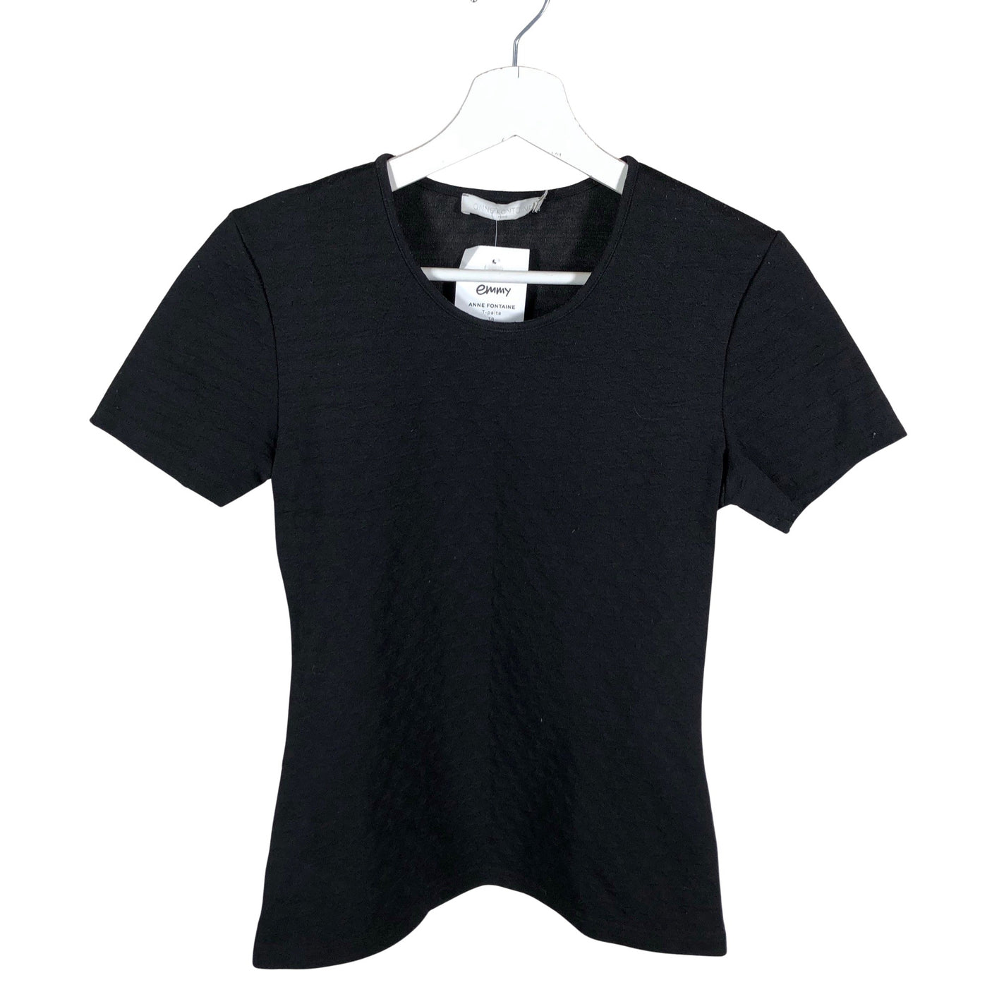 Unisex Anne Fontaine - T-shirt, size 38 - Black (1)