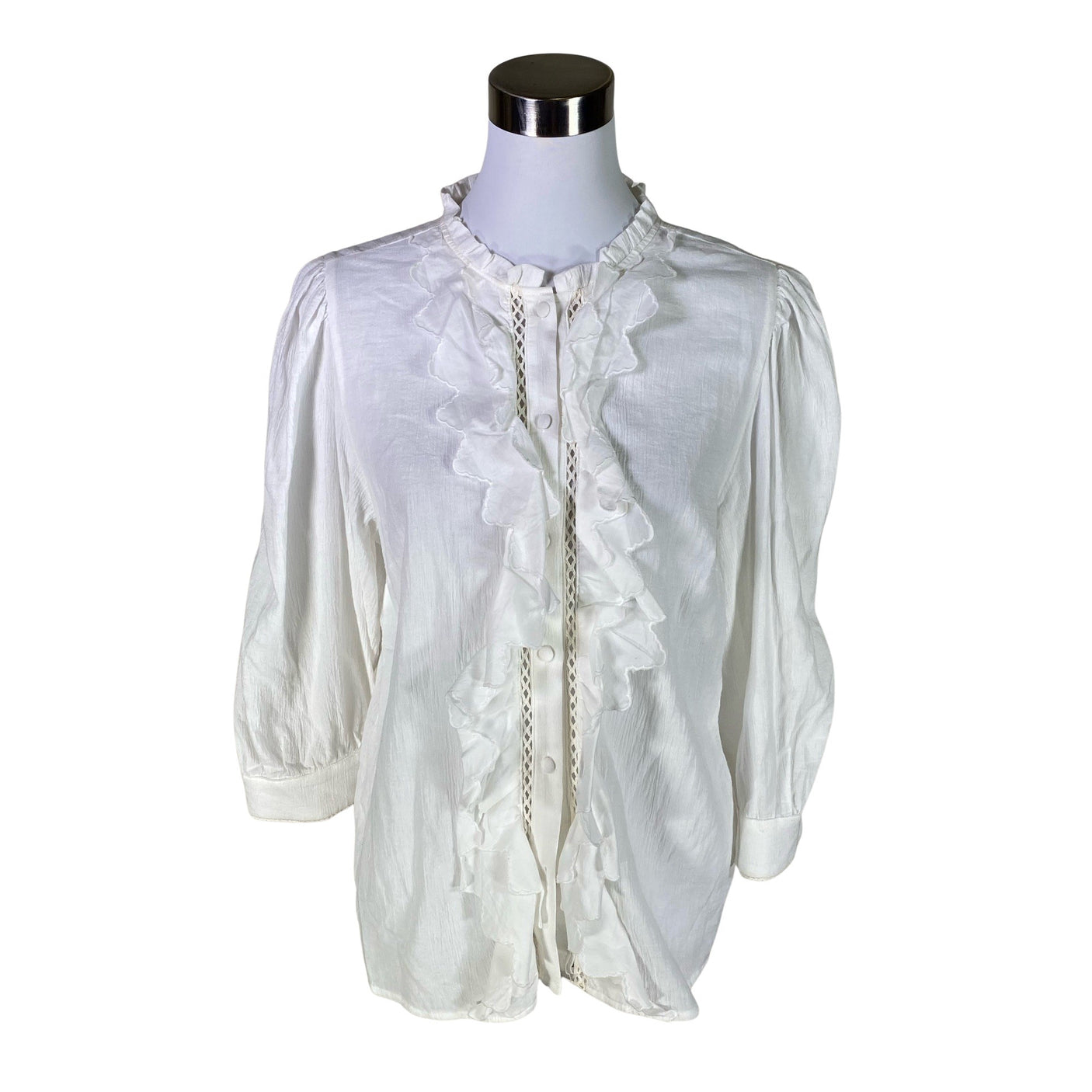 Unisex Rue de Femme - Blouse, size 40 - Natural white (1)