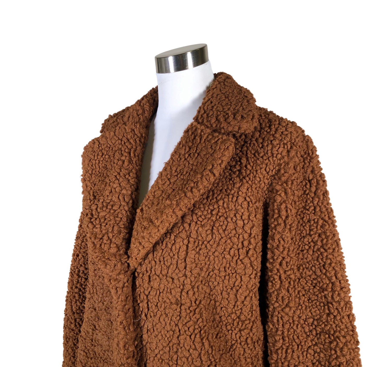 Unisex Your Face - Wool coat, size 38 - Brown (3)