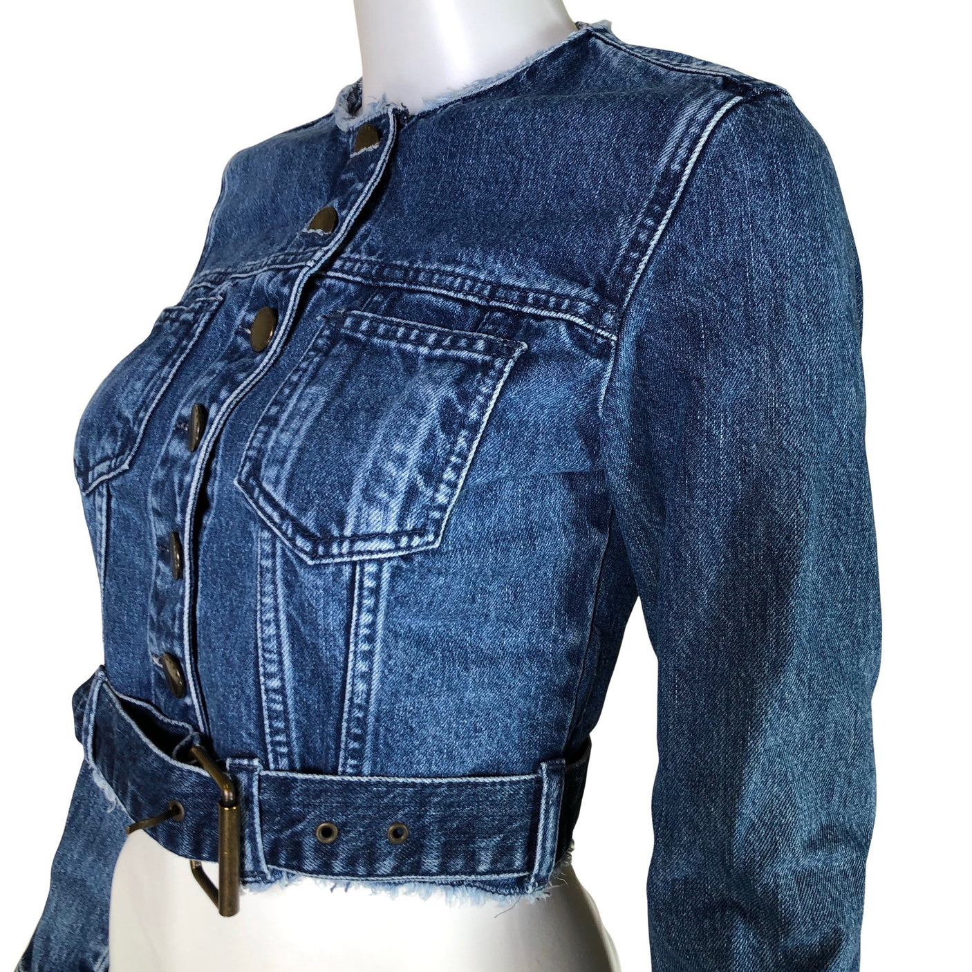 Unisex Maje - Denim jacket, size 34 - Blue (3)