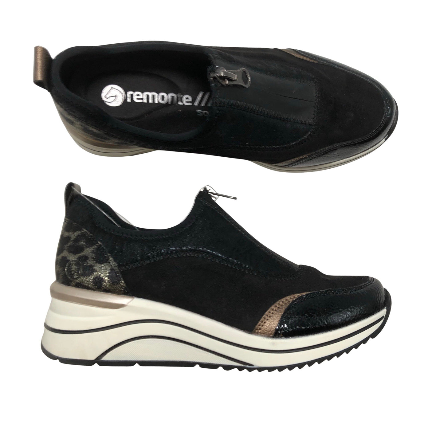 Unisex Remonte - Casual sneakers, size 37 - Black (1)
