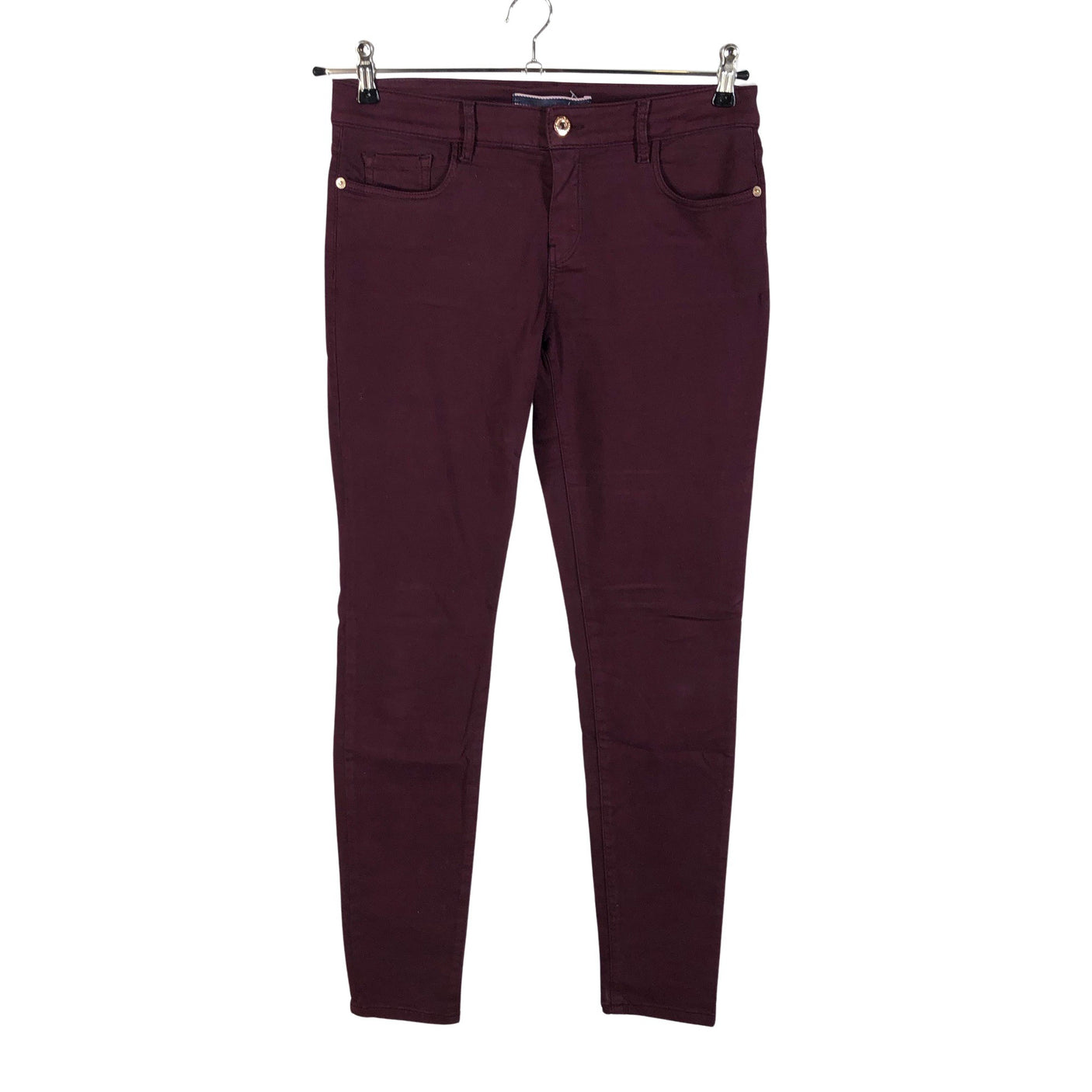 Unisex Massimo Dutti - Jeans, size 38 - Wine red (1)