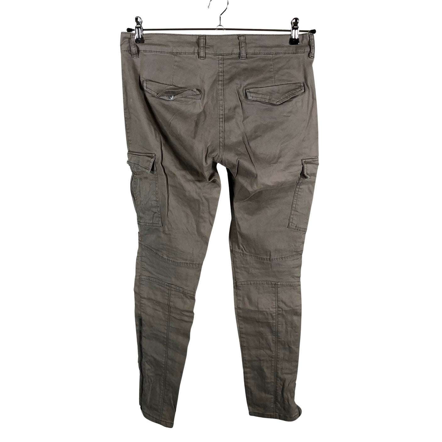 Unisex Lindex - Cargo pants, size 40 - Gray (2)