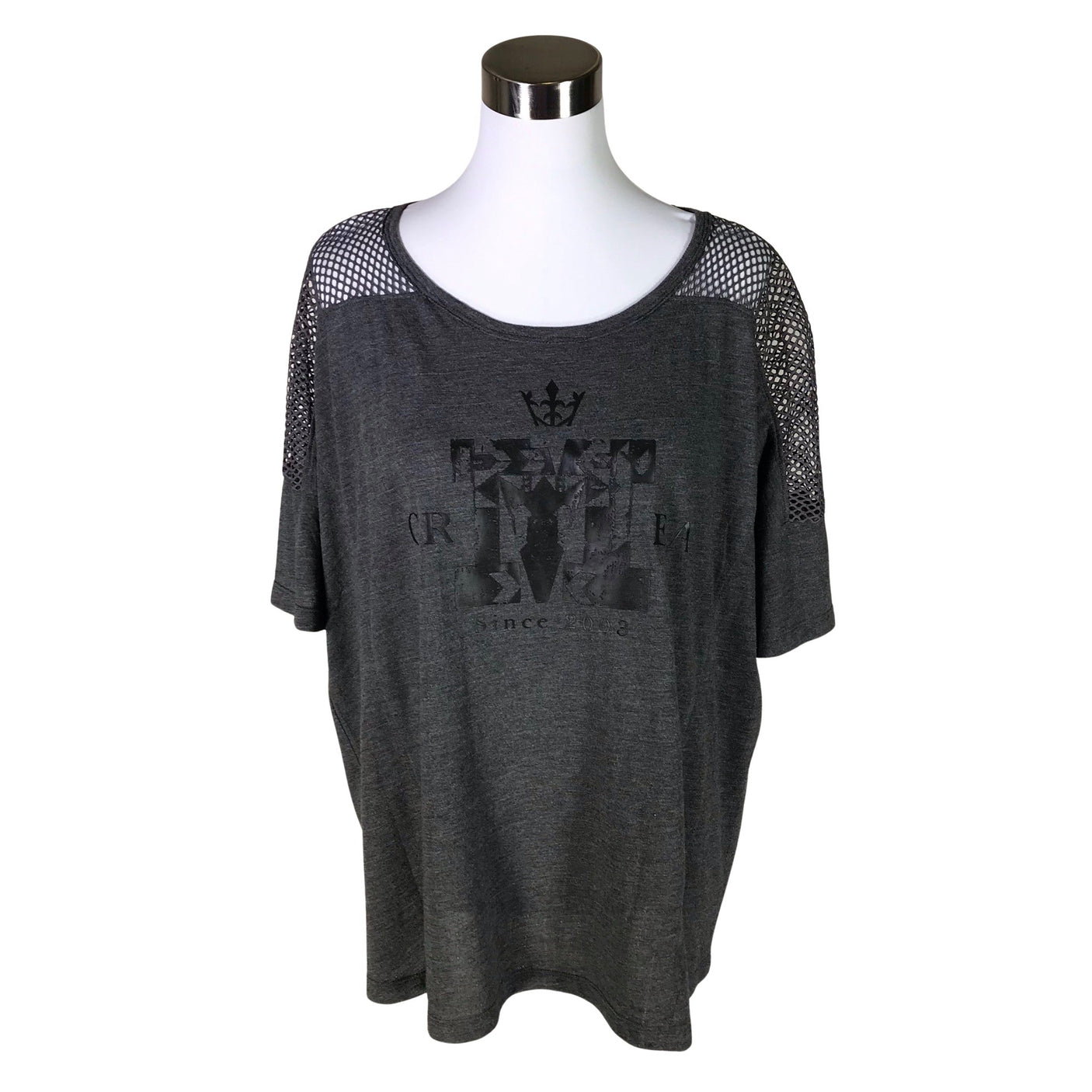 Unisex Cream - T-shirt, size 38 - Gray (1)