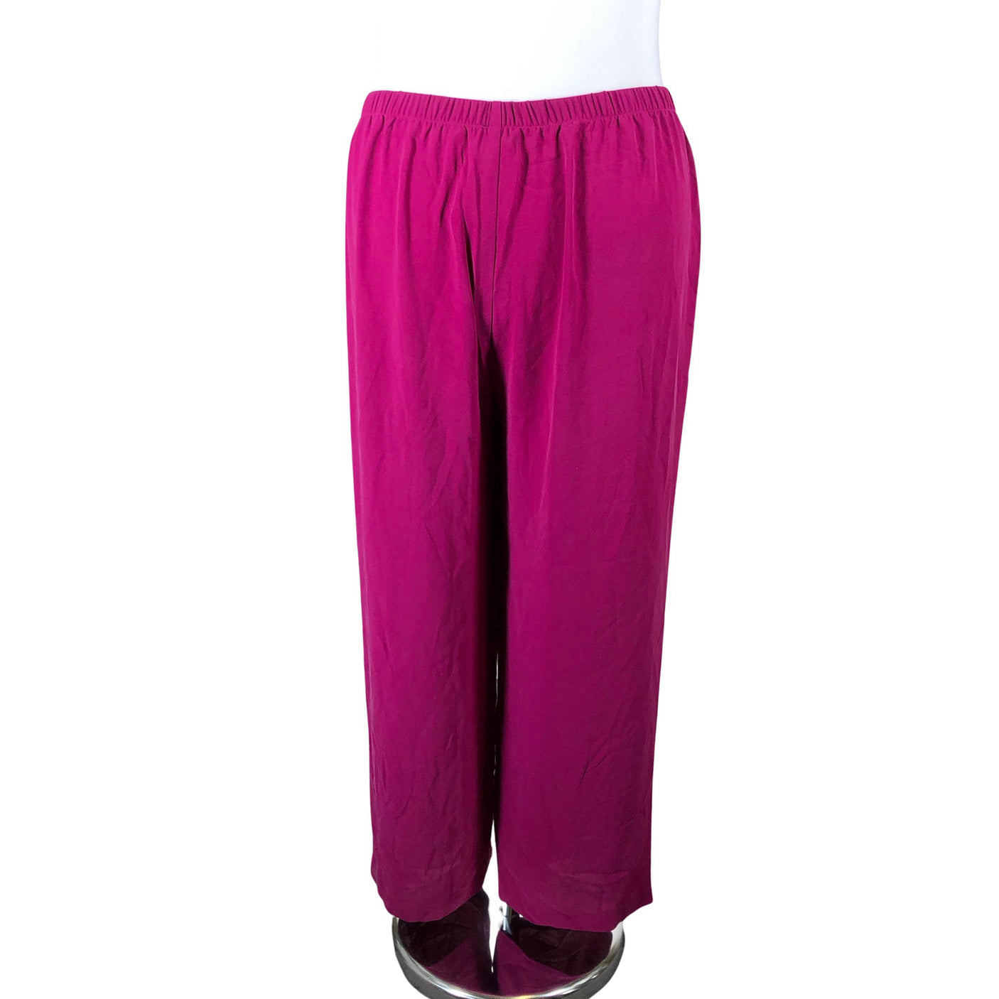 Unisex Eileen Fisher - Schiffon trousers, size 42 - Violet (3)
