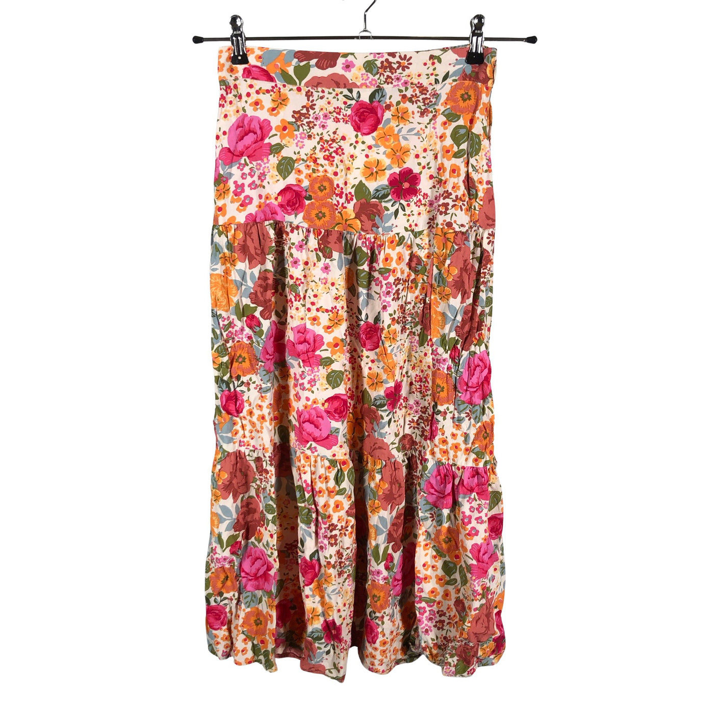 Unisex Sézane - Fabric skirt, size 34 - Beige (1)