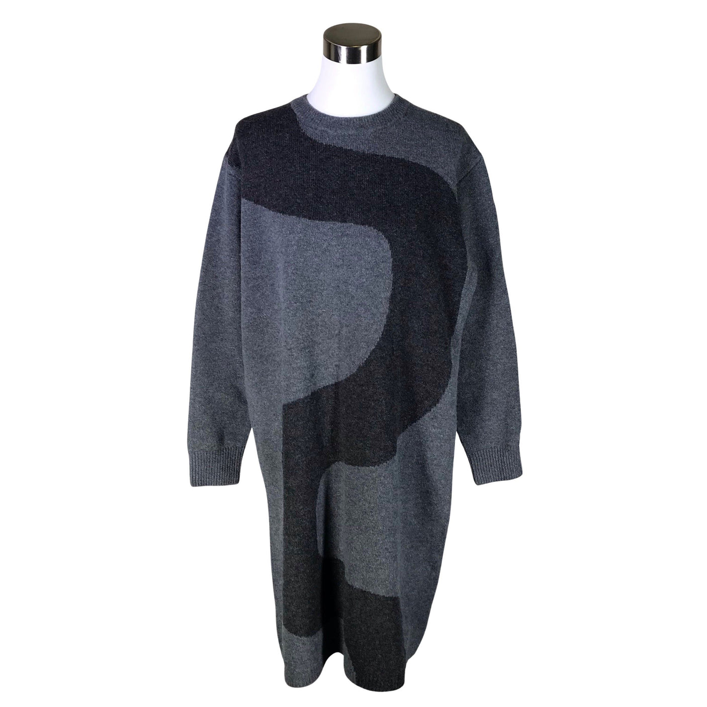 Unisex Uniqlo - Knit dress, size 40 - Gray (1)