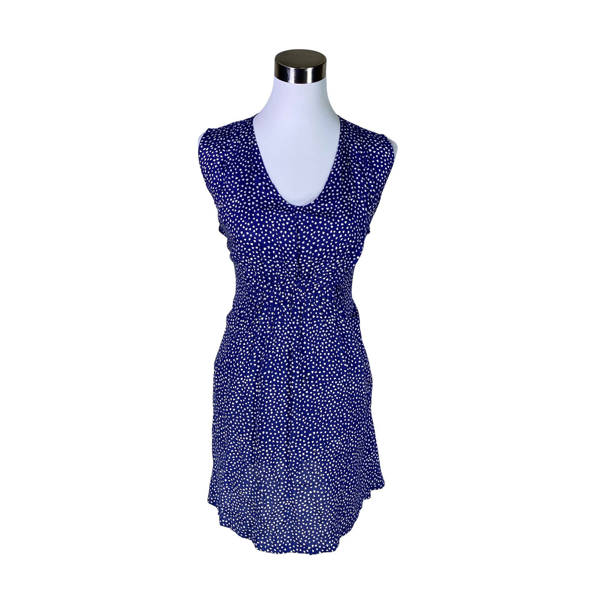 Unisex The Masai - Schiffon dress, size 38 - Blue (1)