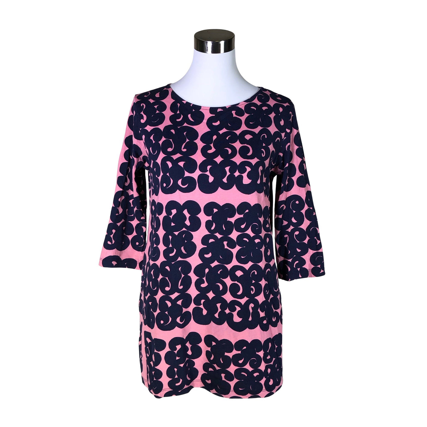Unisex Marimekko - Tricot tunic, size 38 - Light pink (1)