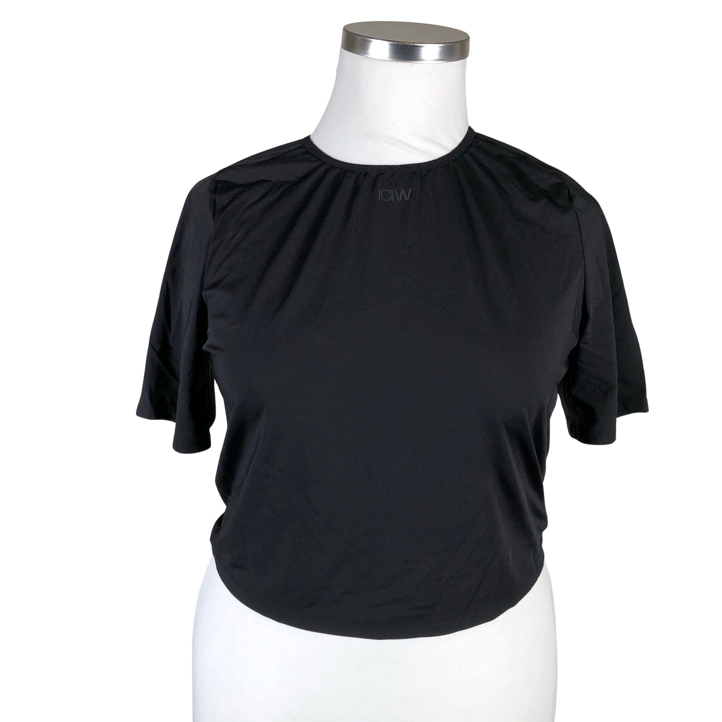 Unisex ICIW – Icaniwill - Sports shirt, short sleeve, size 42 - Black (1)