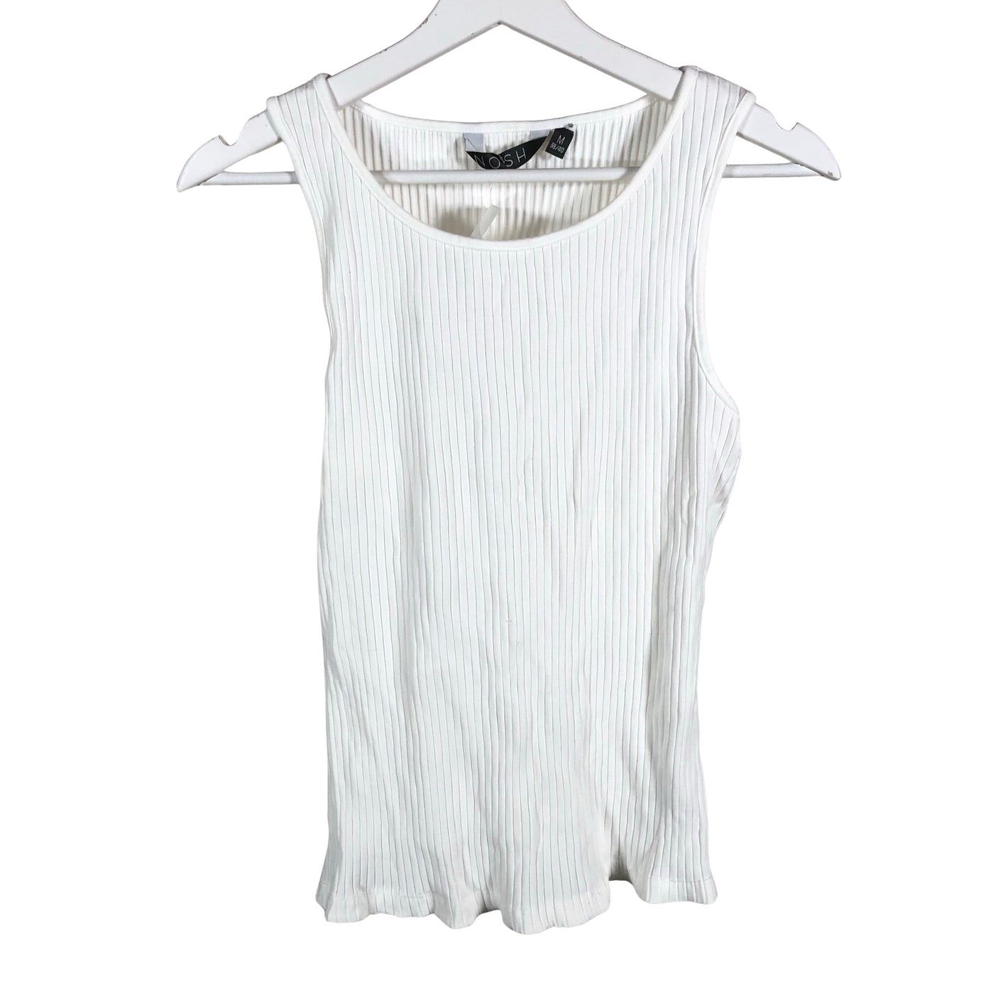 Unisex NOSH - Tricot tank top, size 40 - Natural white (1)