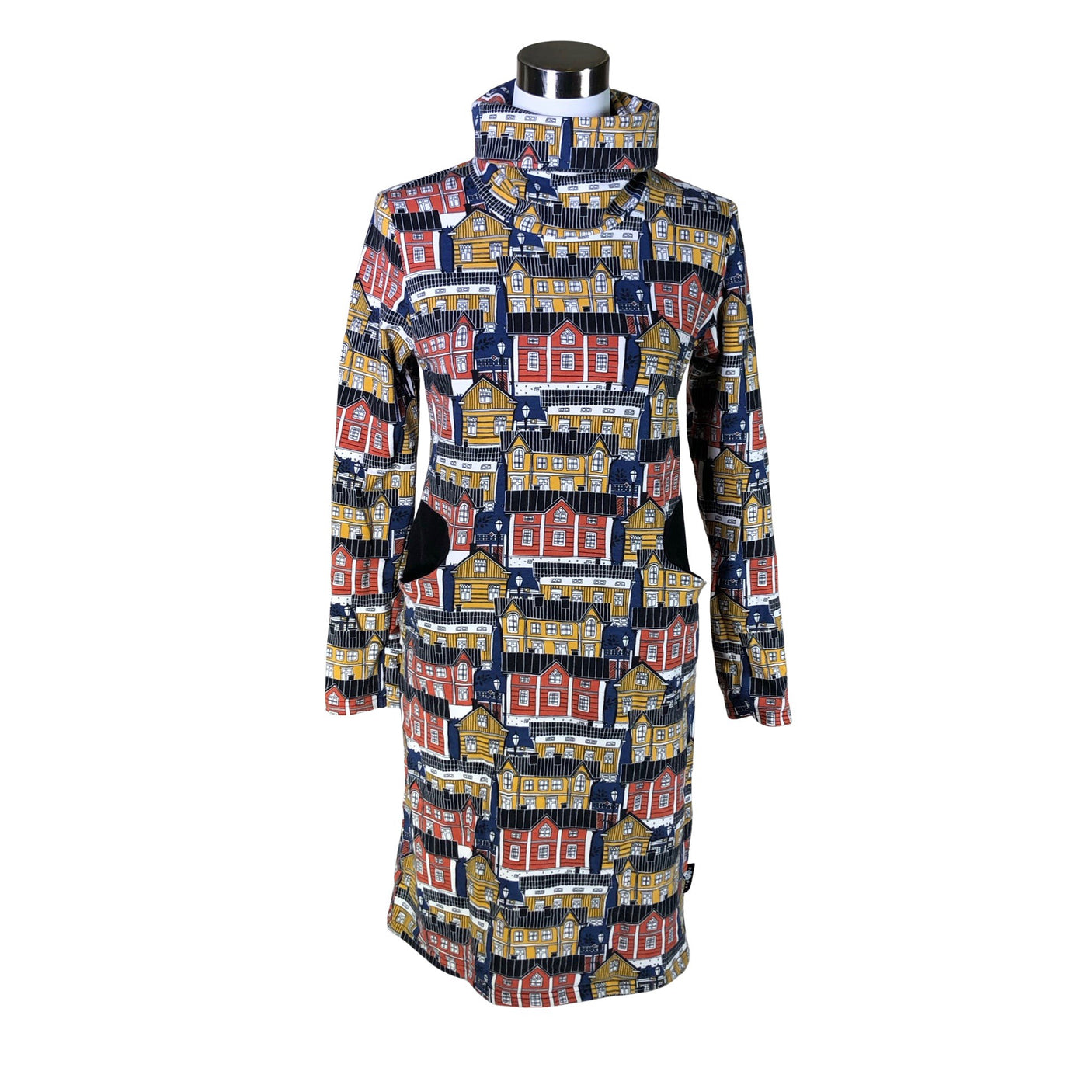 Unisex PaaPii - Tricot dress, size 36 - Black (1)