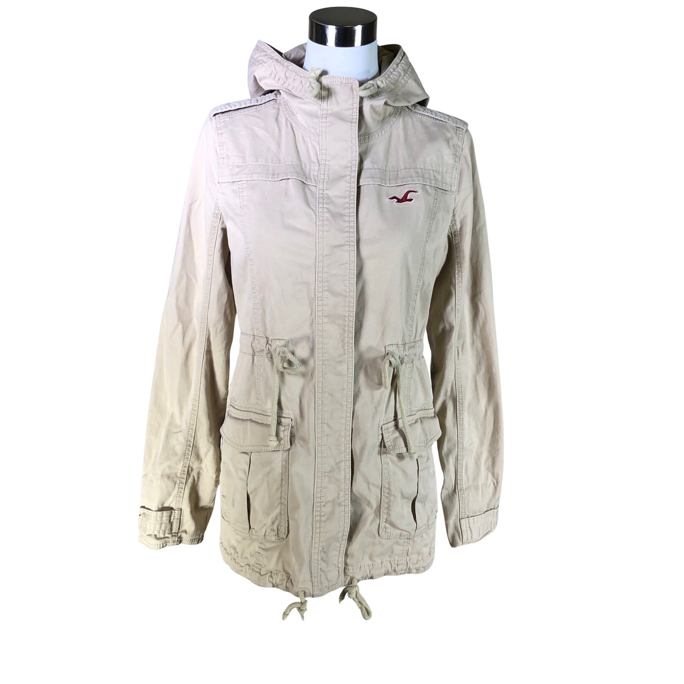 Unisex Hollister - Outdoor jacket, size 36 - Beige (1)