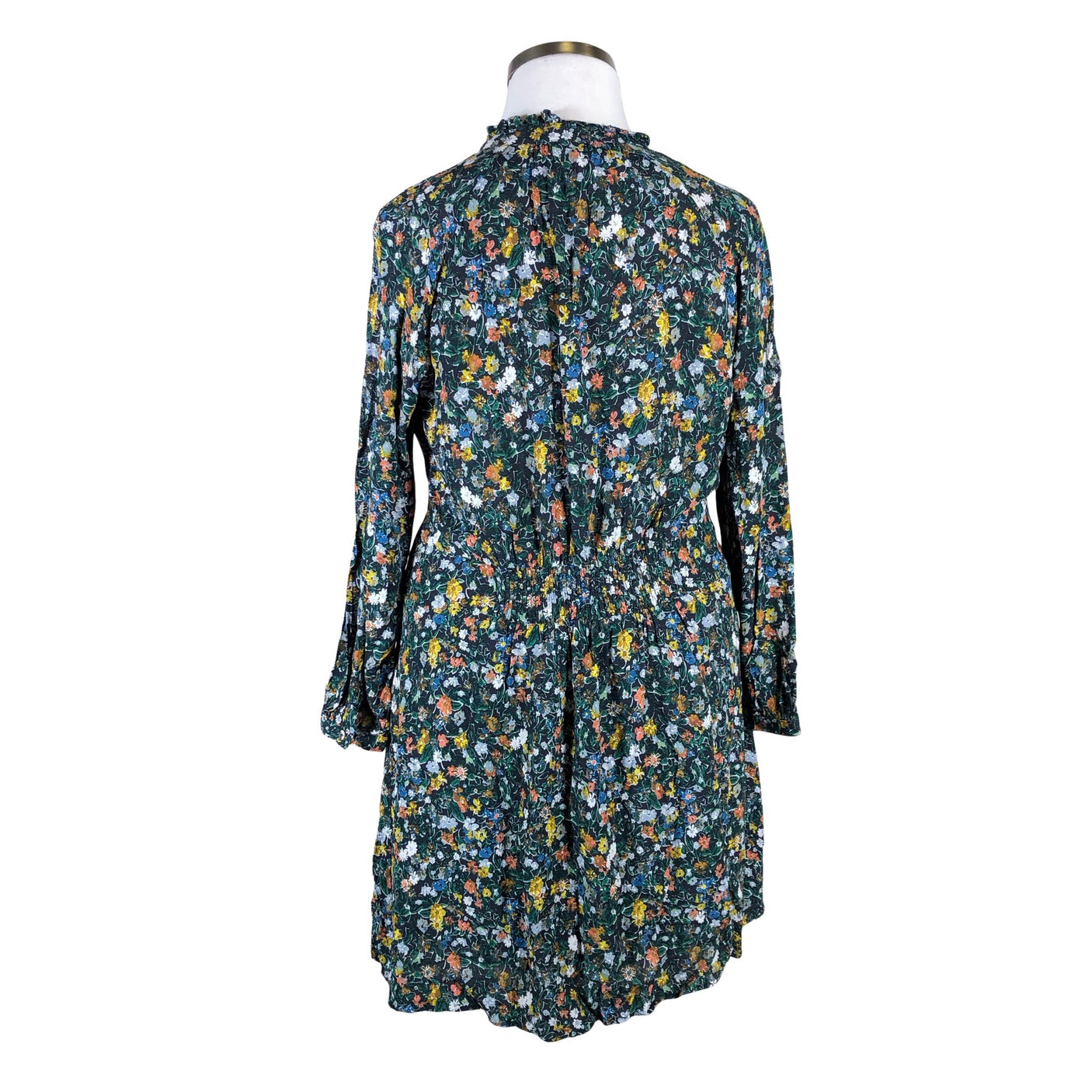 Unisex Marc O'Polo - Schiffon dress, size 44 - Blue (2)