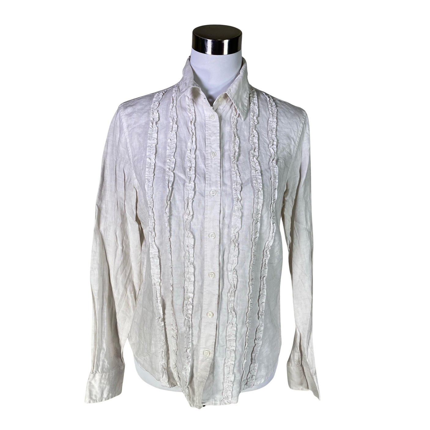 Unisex S.T.I - Collared shirt, size 38 - White (1)