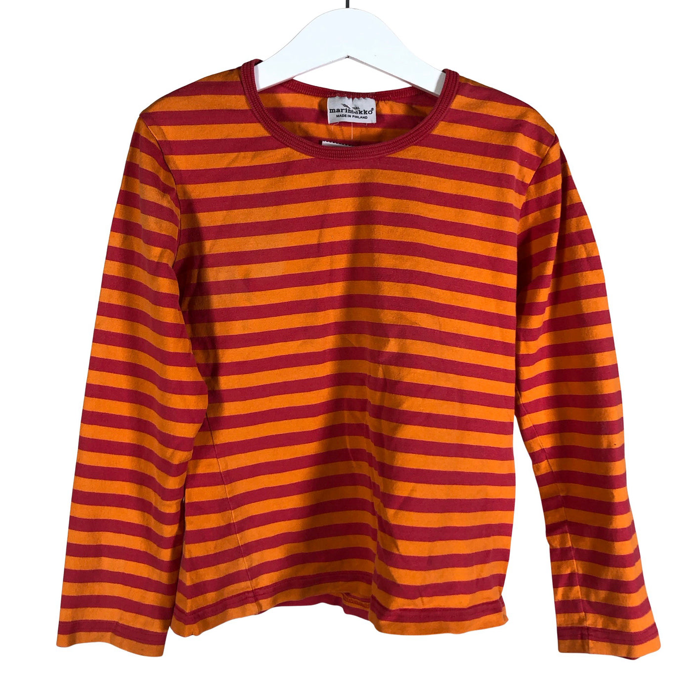 Unisex Marimekko - Tricot shirt, size 128 - 134 - Orange (1)