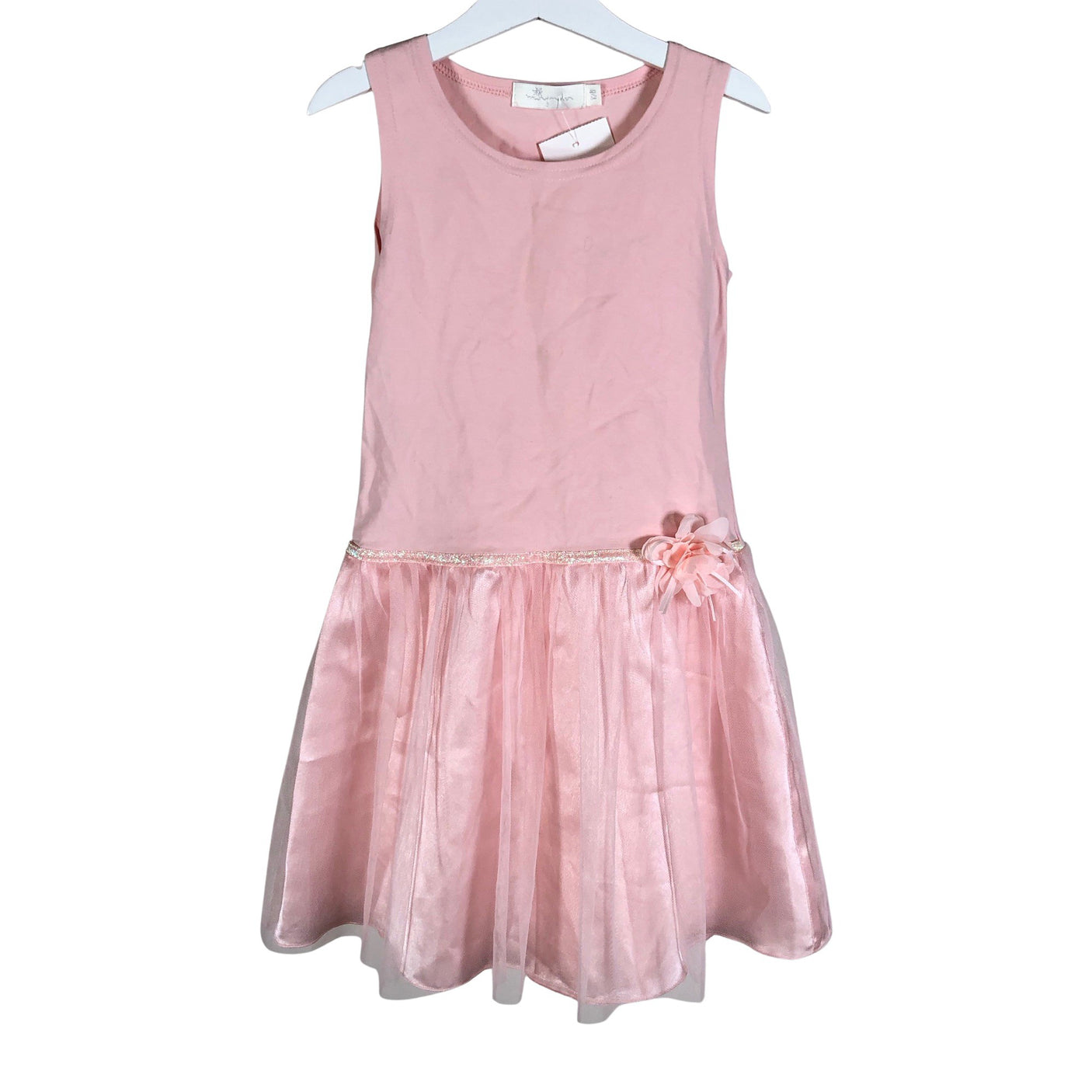 Unisex Mignelin - Tricot dress, size 122 - 128 - Light pink (1)