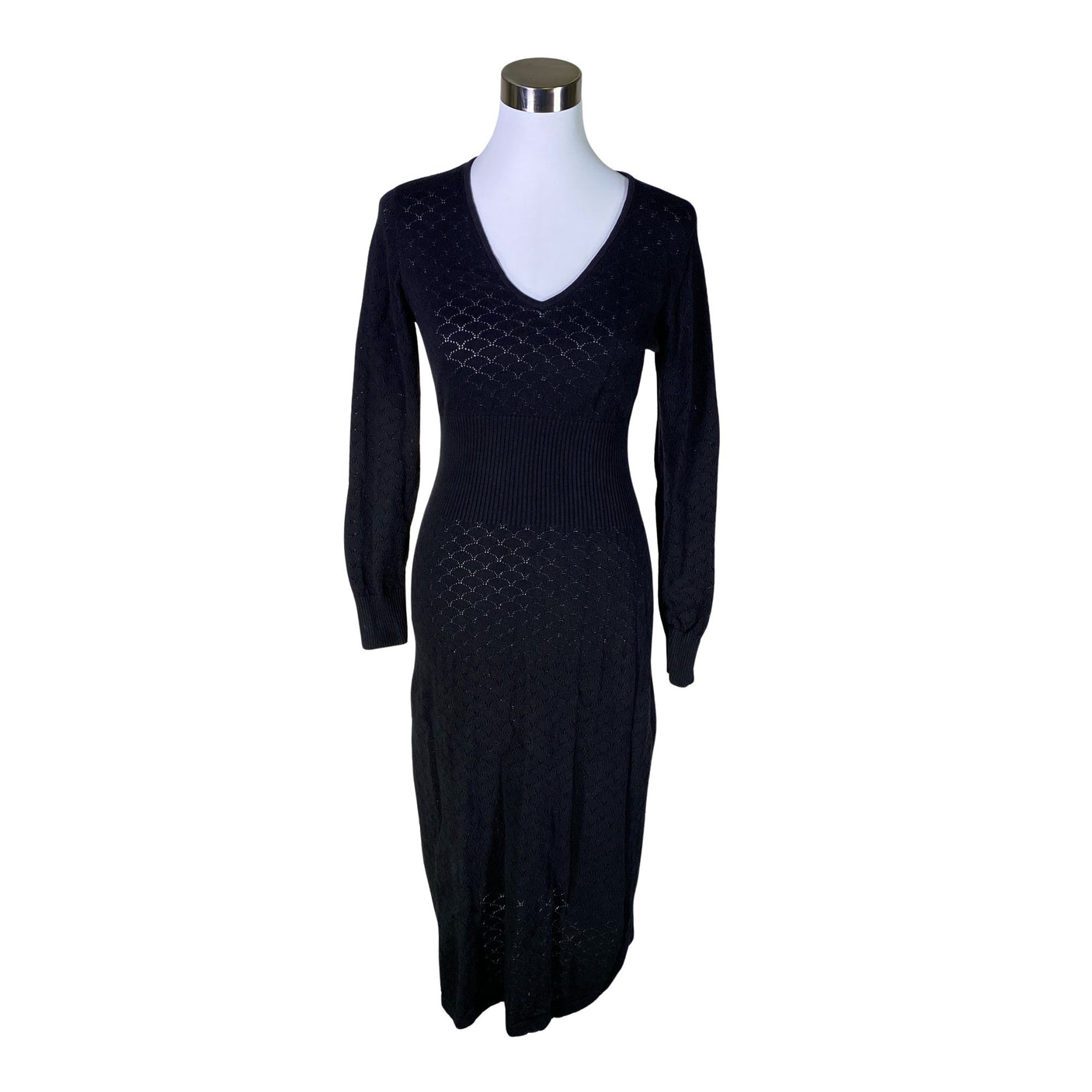 Unisex Nanso - Knit dress, size 34 - Black (1)