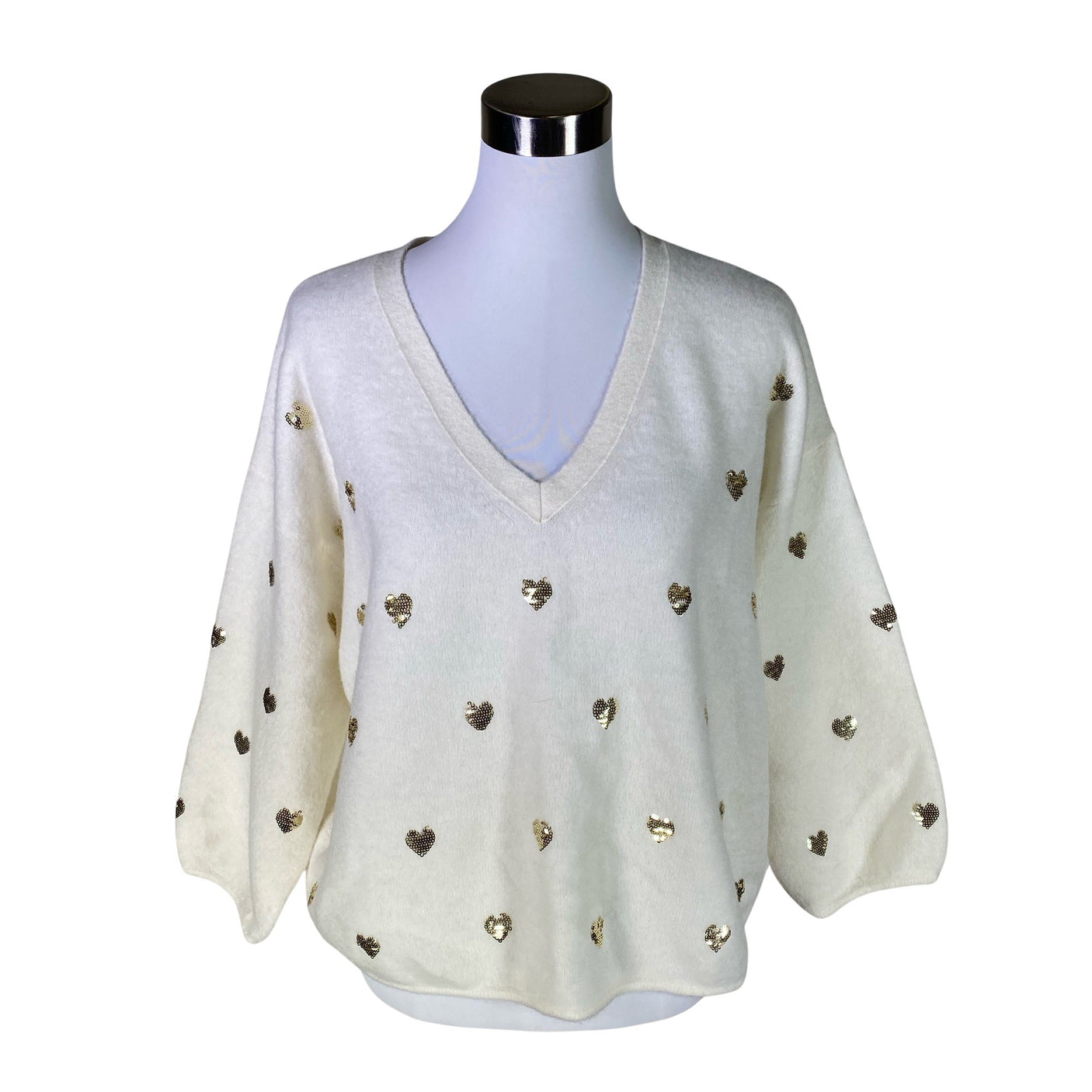 Unisex Andiata - Sweater, size 40 - Natural white (1)