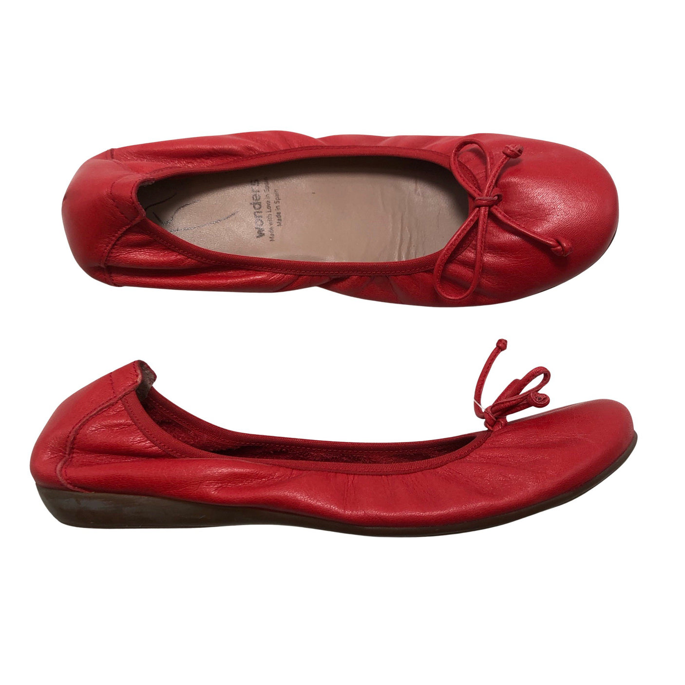 Unisex Wonders - Ballerinas, size 36 - Red (1)