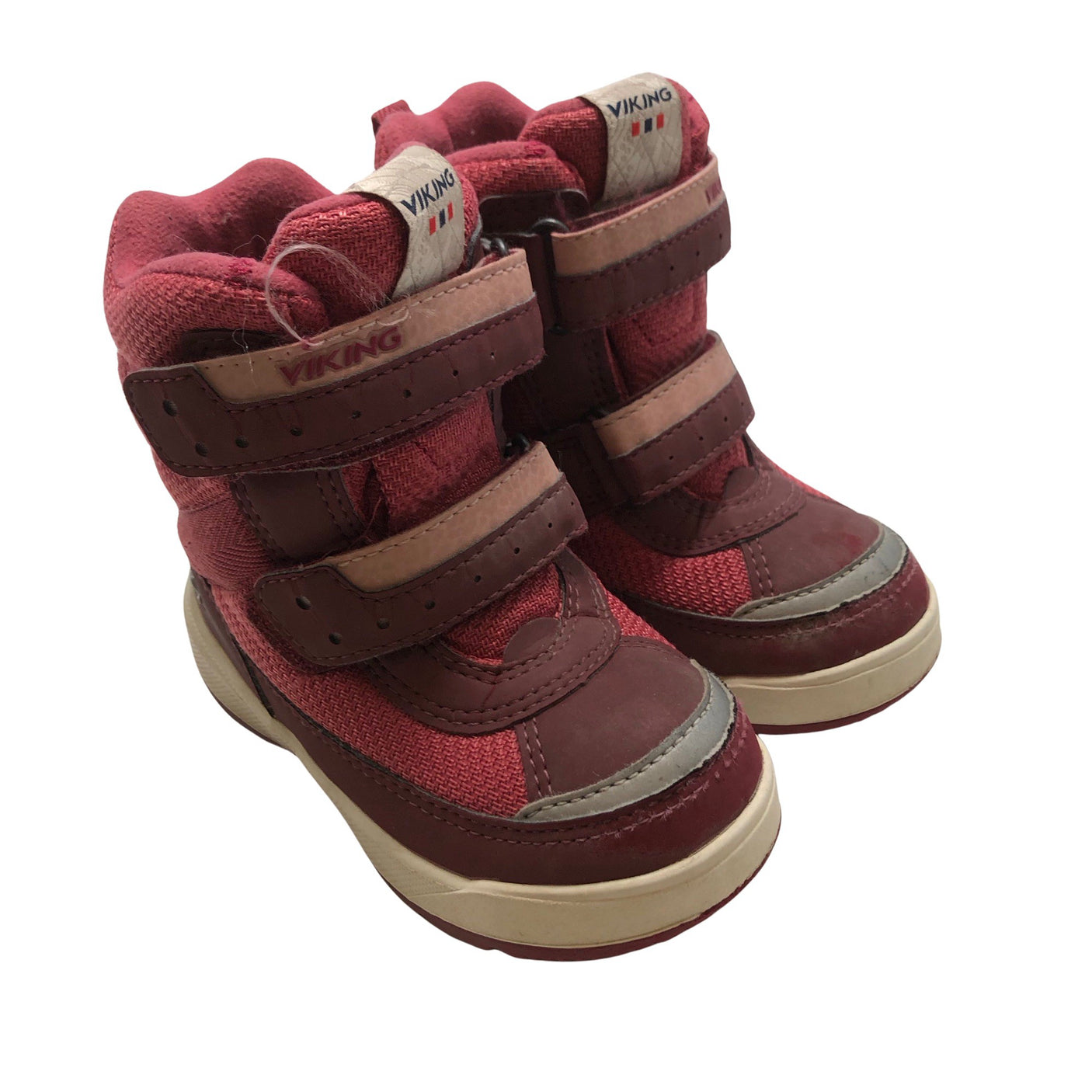 Unisex Viking - Winter shoes, size 24 - Wine red (2)