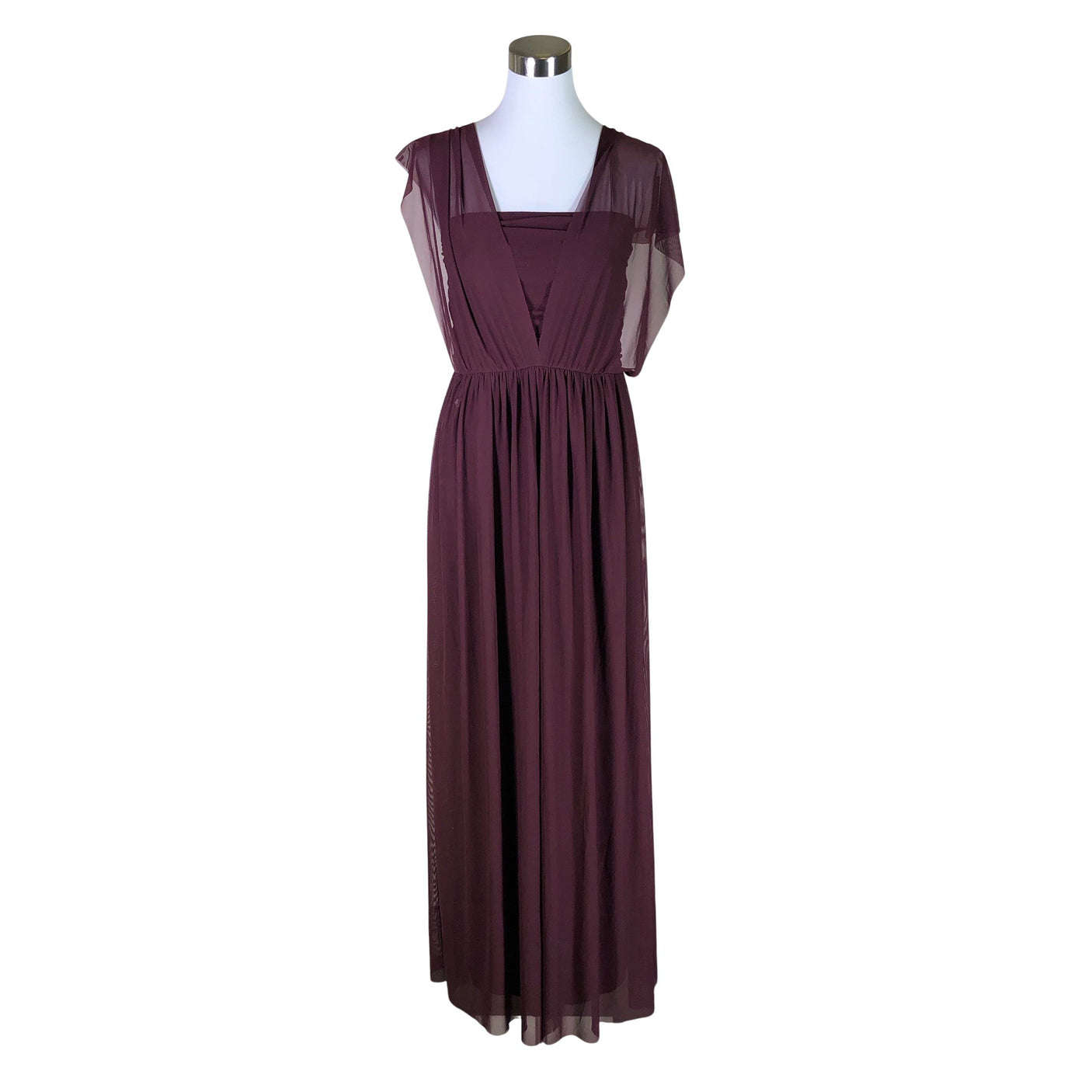 Unisex Next - Evening dress, size 38 - Wine red (1)