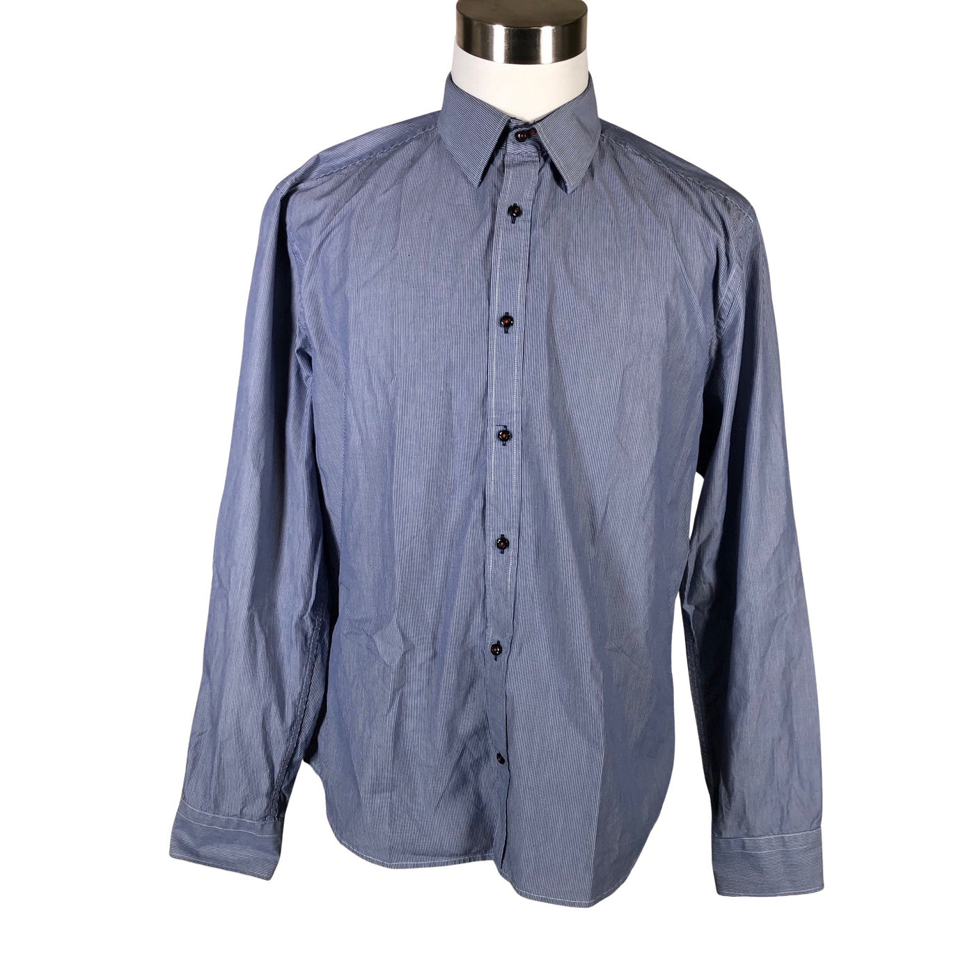 Unisex Riley - Collared shirt, size XL - Blue (1)