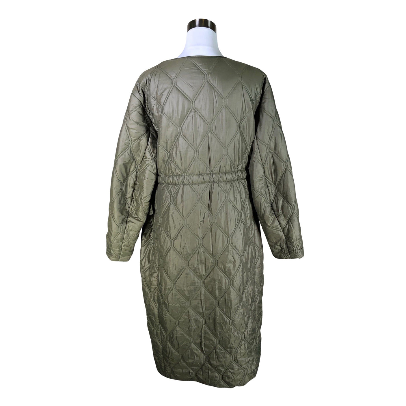 Unisex Ganni - Quilted jacket, size 36 - Green (2)