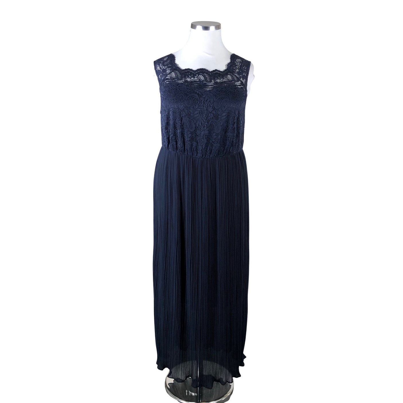 Unisex Zizzi - Party dress, size 44 - Blue (1)