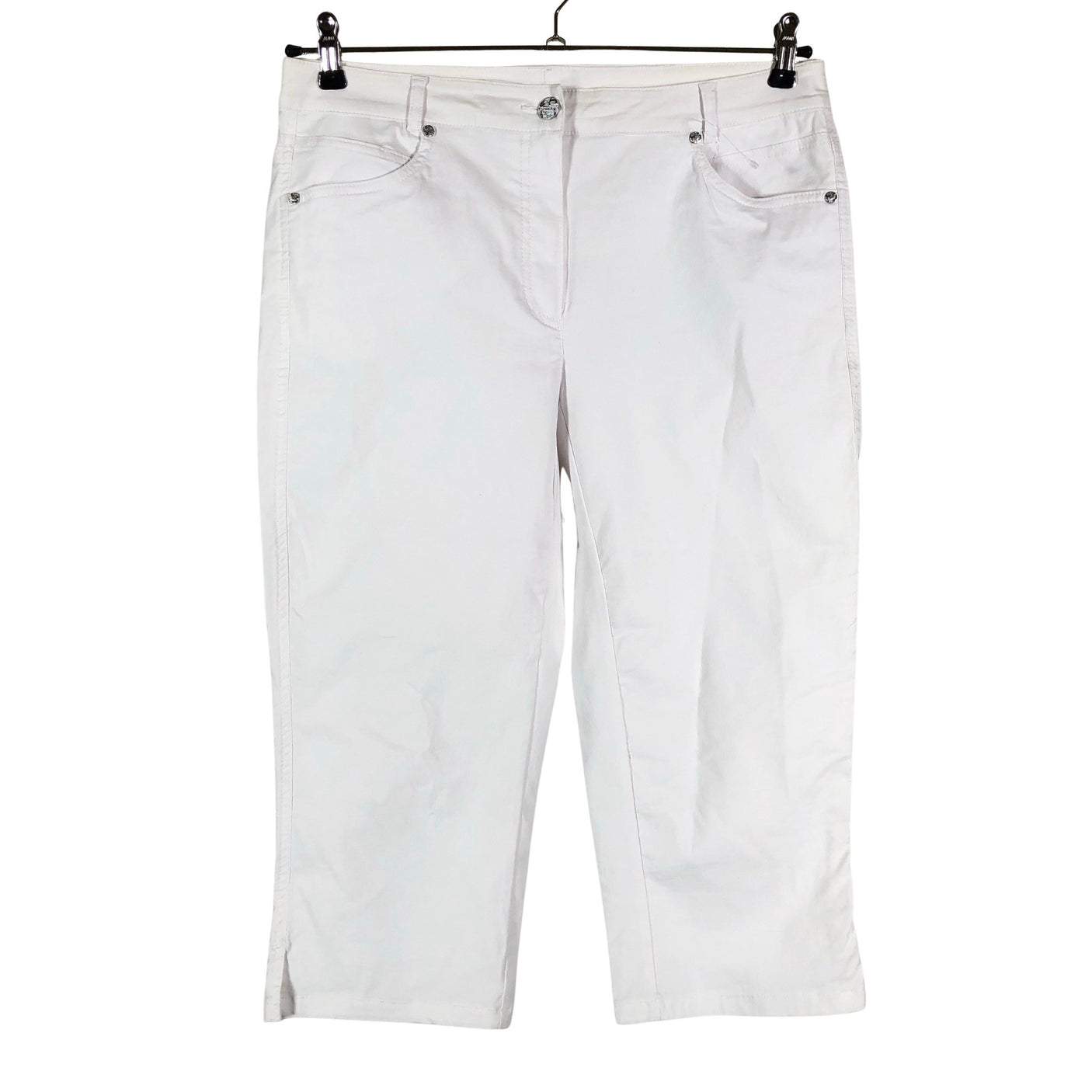 Unisex Steilmann - Capri pants, size 40 - White (1)