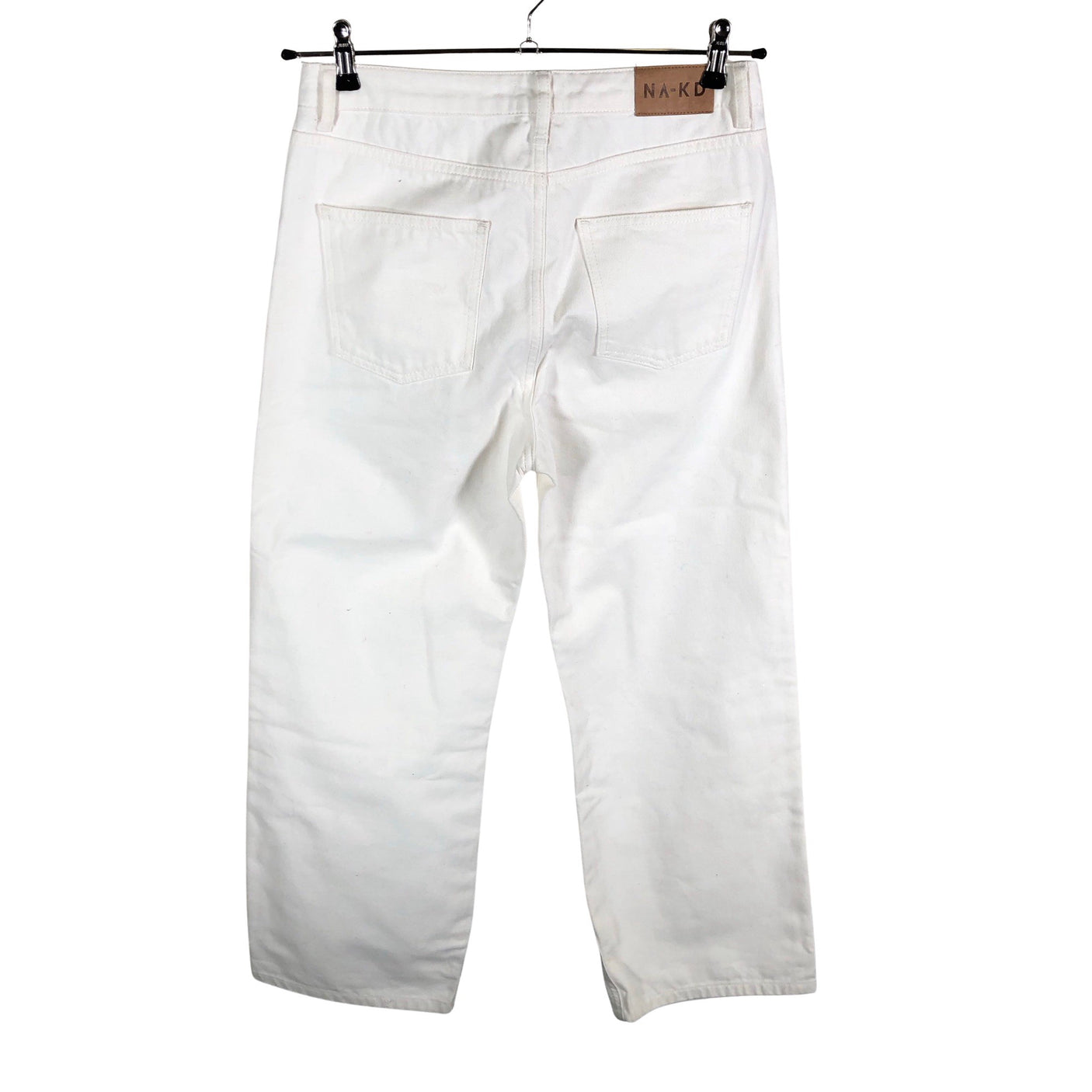 Unisex Na-KD - Jeans, size 40 - White (2)