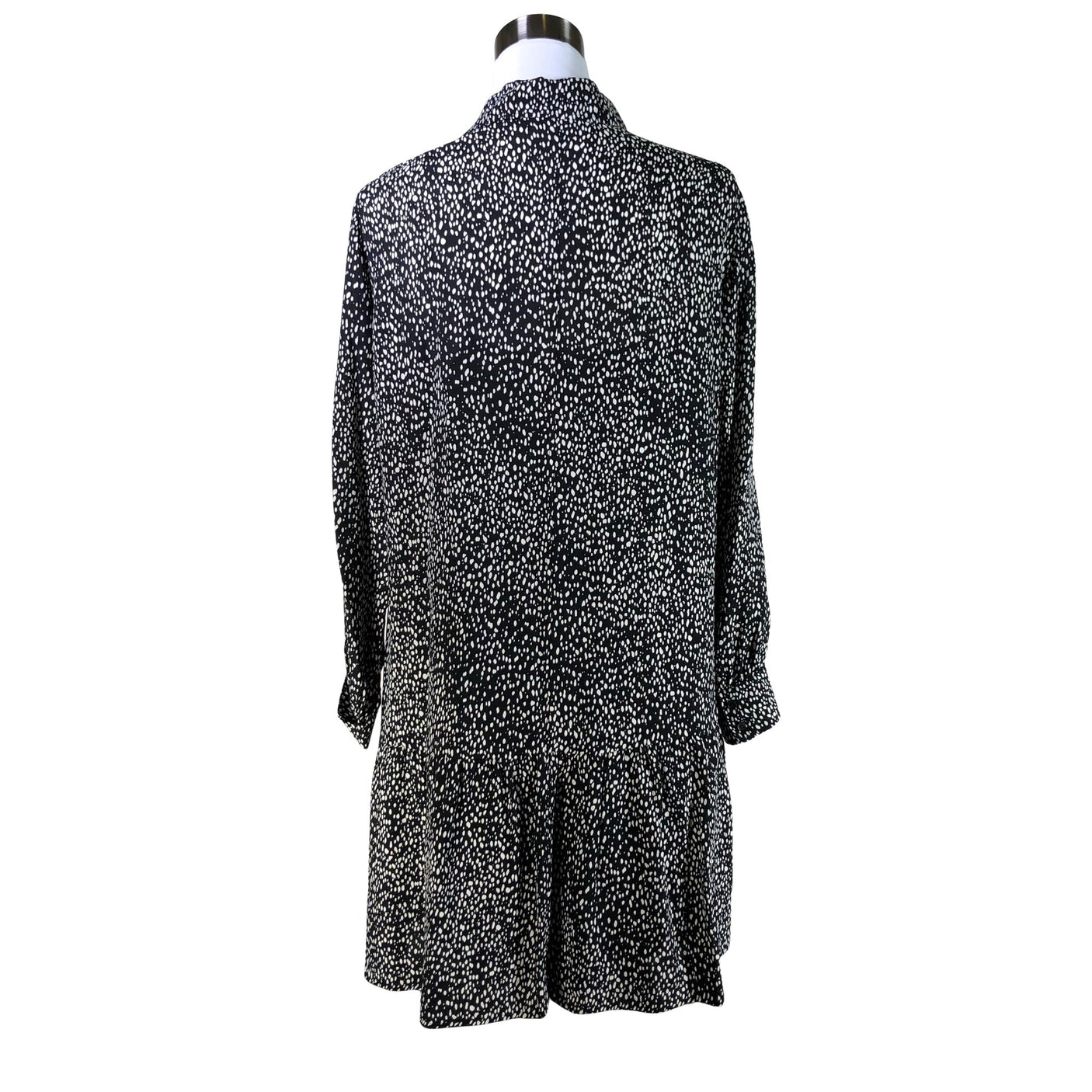 Unisex Marc O'Polo - Schiffon dress, size 36 - Black (2)