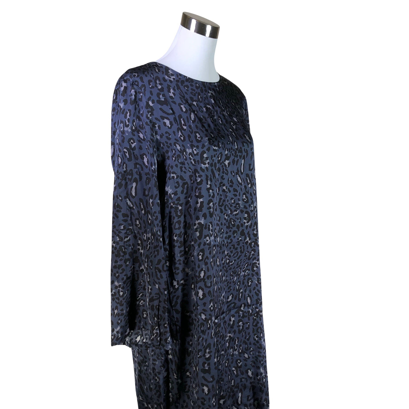 Unisex Part two - Schiffon dress, size 40 - Blue (3)