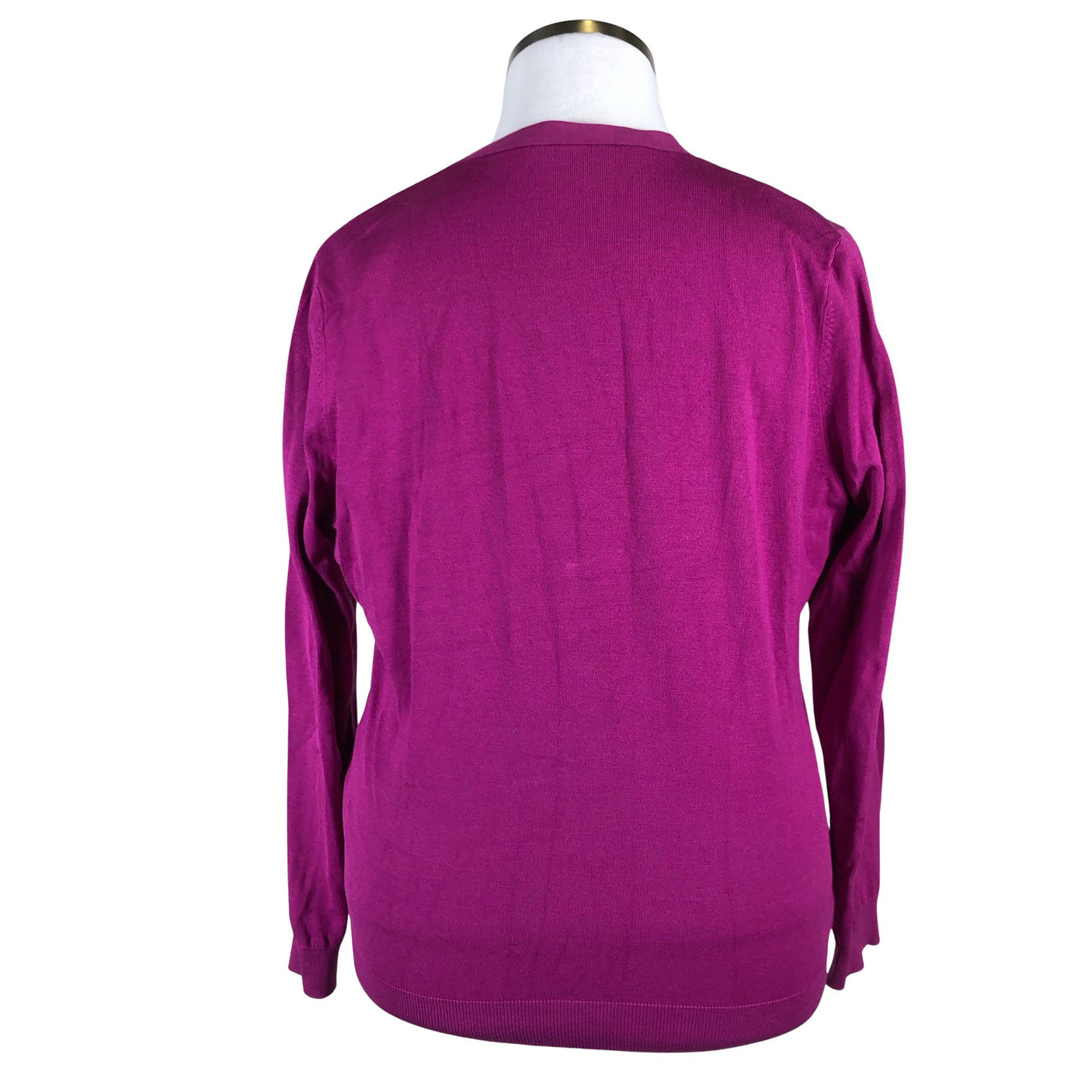 Unisex August Silk - Cardigan, size 42 - Red (2)