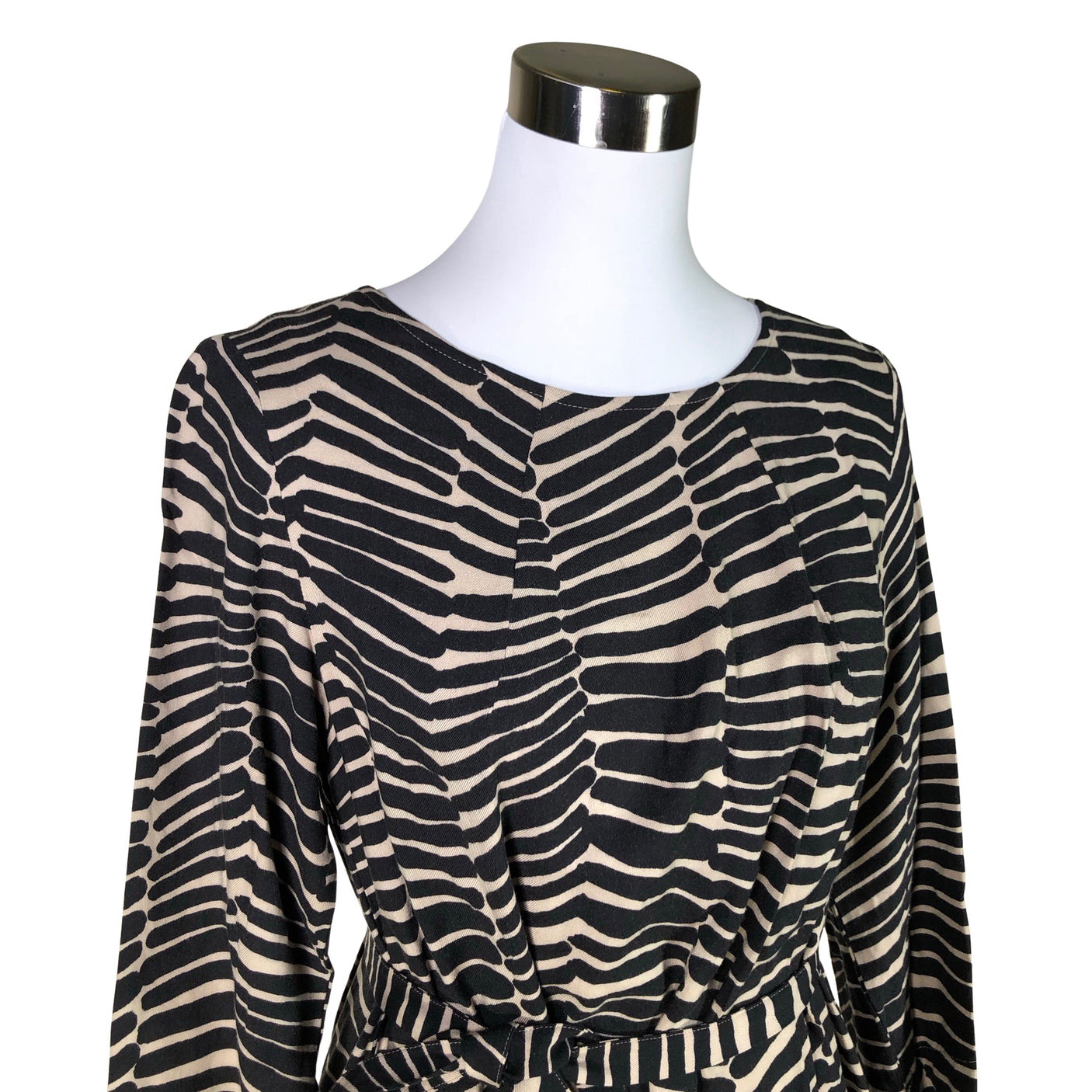 Unisex Marimekko - Schiffon dress, size 38 - Beige (3)