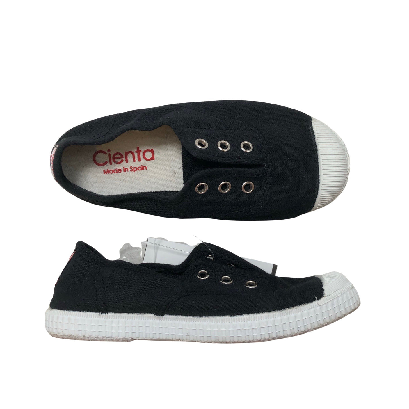 Unisex Cienta - Casual sneakers, size 29 - Black (1)