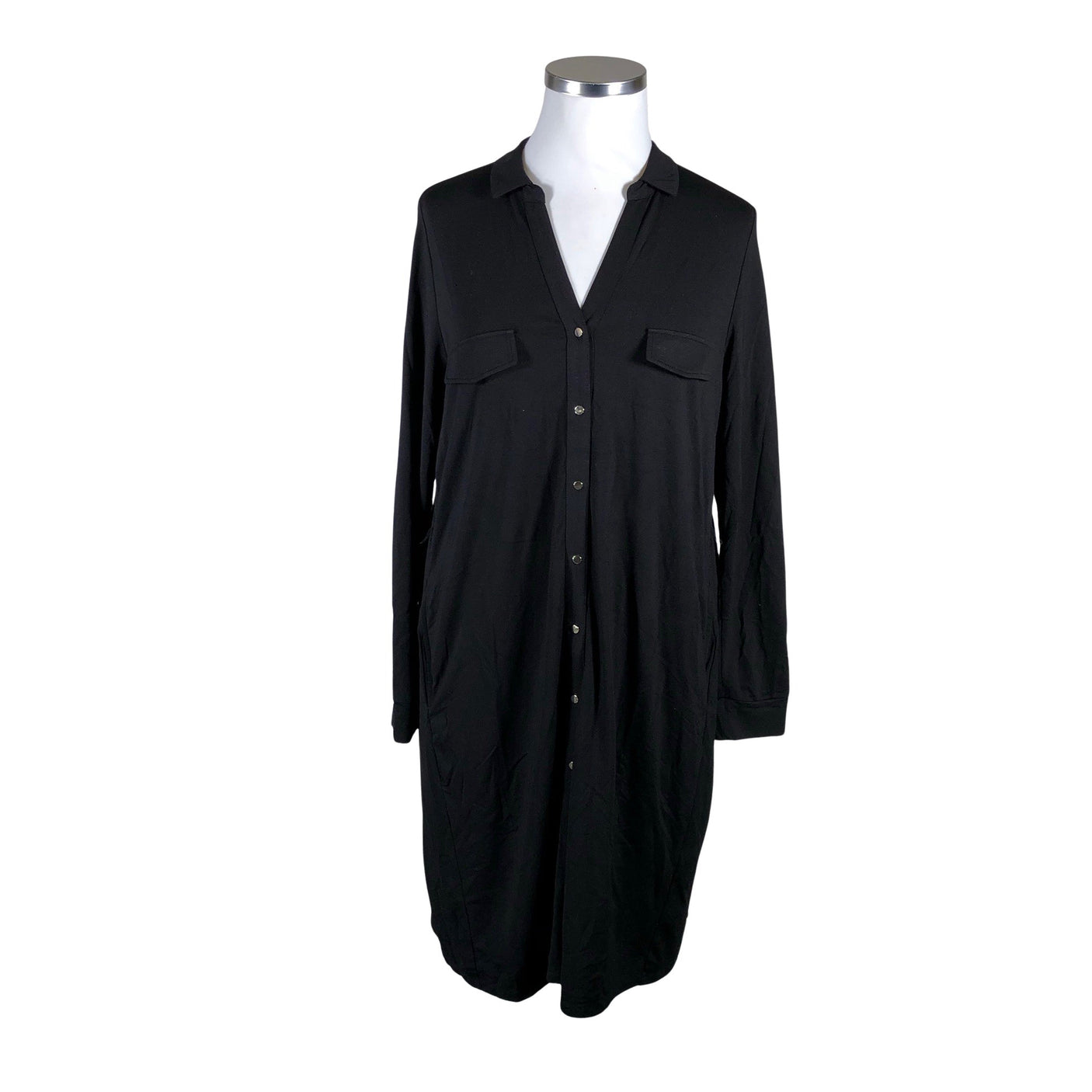 Unisex Comma - Tricot dress, size 46 - Black (1)