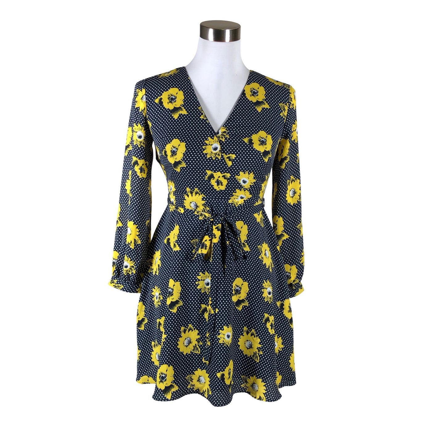 Unisex Banana Republic - Schiffon dress, size 34 - Blue (1)